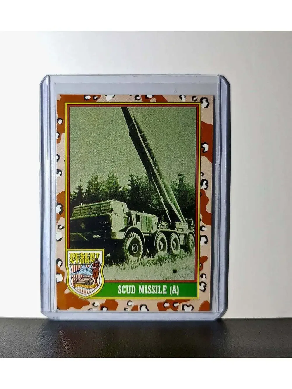 SCUD Missile (A) 1991 Topps Desert Storm #50 Card